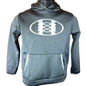 Under Armour Youth Hoodie YMD/Medium Kangaroo Pocket Graphic Logo Polyester